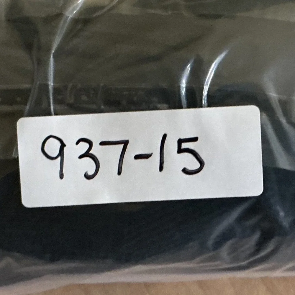 Nordstrom Organic Cotton Rib Crew Socks Black Regular 7.5-12.5 Unisex NWT